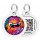 Collar WauDog Smart ID Zawieszka z QR-paszportem okrągła 3cm zębate potwory