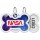 Collar WauDog Smart ID Zawieszka z QR-paszportem kość 4x3cm NASA21