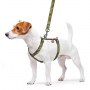 Collar WauDog Nylon Szelki nylonowe anatomiczne w kształcie litery H, z QR-paszportem, plastikowy fastex, wzór MILITARY, rozmiar L 25mm - 4