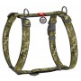 Collar WauDog Nylon Szelki nylonowe anatomiczne w kształcie litery H, z QR-paszportem, plastikowy fastex, wzór MILITARY, rozmiar M 20mm - 2