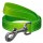 Collar WauDog Nylon Mono Smycz nylonowa odblaskowa M 20mm/200cm jasnozielona