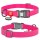 Collar Waterproof Obroża wodoodporna z QR-paszportem, plastikowy fastex, S 15mm/25-35cm różowa