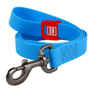 Collar Waterproof Smycz wodoodporna L-XXL 25mm/183cm niebieska