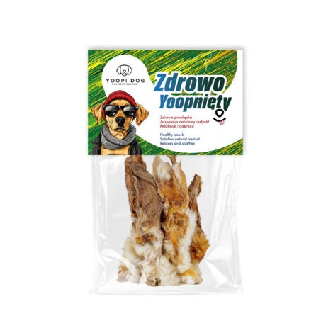 Yoopi Dog ucho z futrem królika