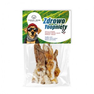 Yoopi Dog ucho z futrem królika