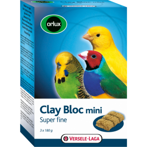 Versele Laga Orlux Clay Bloc Mini 540g - kostka gliniana dla małych ptaków