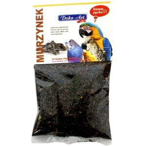 DAKO-ART Murzynek proso afrykańskie przysmak ptaków egzotycznych papugi 75g