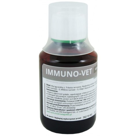 IMMUNO-VET WSPOMAGA ODPORNOŚĆ ORGANIZMU