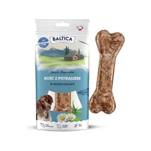 Baltica Kość Do Żucia Z Pstrągiem W Dzikich Ziołach Gryzak Dla Psa 1 szt.