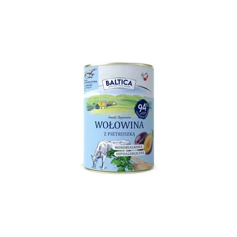 Baltica Wołowina Z Pietruszką Monoproteinowa Bezzbożowa 400G