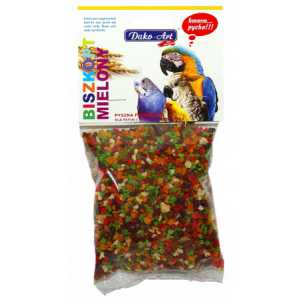 DAKO-ART Biszkopt mielony przysmak ptaków egzotycznych papugi 100 g