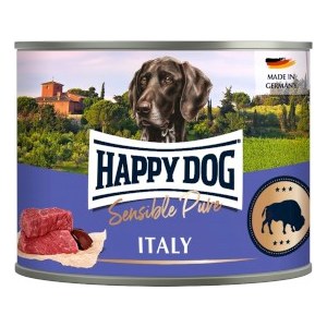 HAPPY DOG Sensible Pure ITALY Bawół 200g