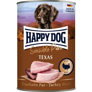 HAPPY DOG Sensible Pure TEXAS Indyk 400g