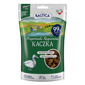 Baltica Monobiałkowe Przysmaki Regionów Kaczka dla psa op. 80g