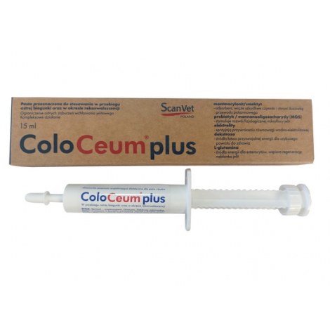 ScanVet Coloceum Plus pasta na biegunkę dla psów i kotów tuba 15ml