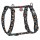 Collar WauDog Nylon Szelki nylonowe anatomiczne w kształcie litery H, z QR-paszportem, plastikowy fastex, wzór POMARAŃCZE, rozmiar M 20mm