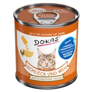 Dokas Kot Napój o smaku kurczaka 100g
