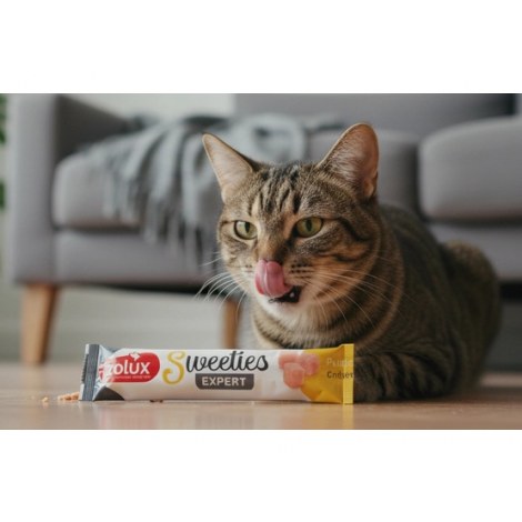 Zolux Sweeties Kremowy przysmak dla kota - kurczak 14g - 3
