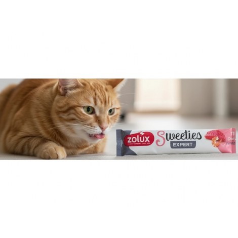 Zolux Sweeties Kremowy przysmak dla kota - tuńczyk i krewetka 14g - 3