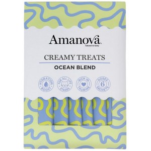 Amanova Cat Creamy Treats Ocean Blend Tuna & Salmon - tuńczyk i łosoś 6x15g
