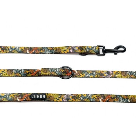 CHABA Smycz regulowana Story IV M/L Jungle - 2