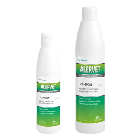 Alervet - szampon łagodzący podrażnienia 500ml - 2