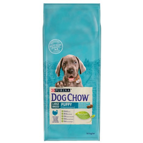Purina Dog Chow Puppy Large Breed Indyk 14kg