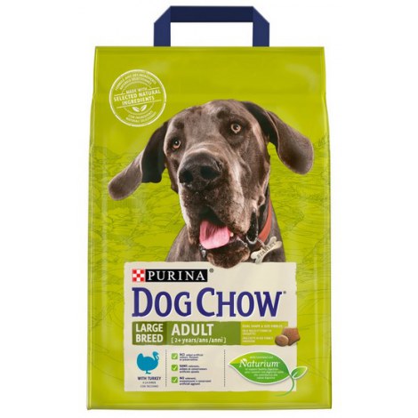 Purina Dog Chow Adult Large Breed Indyk 2,5kg