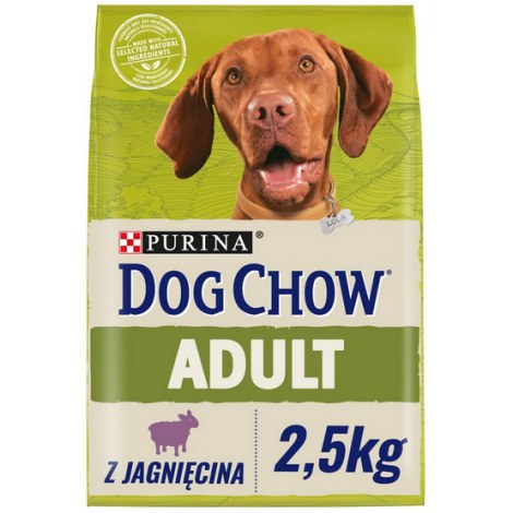 Purina Dog Chow Adult Jagnięcina 2,5kg - 2