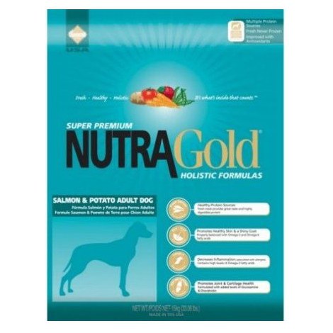 Nutra Gold Holistic Salmon & Potato Adult Dog 3kg - 2