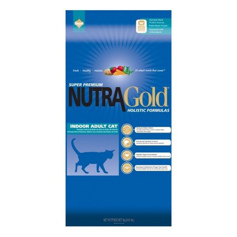 Nutra Gold Holistic Indoor Adult Cat 3kg - 2