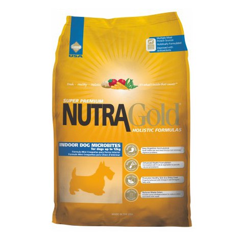 Nutra Gold Holistic Indoor Adult Dog Microbites 7,5kg
