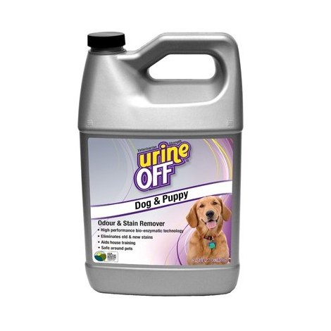 Urine Off Dog & Puppy Odor & Stain Remover - do usuwania plam moczu 3,78L - 2