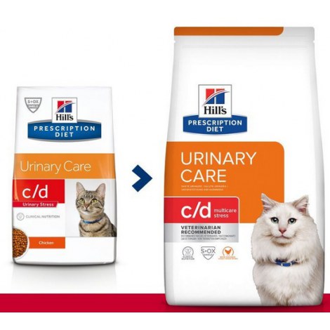 Hill's Prescription Diet c/d Feline Urinary Stress 4kg - 2