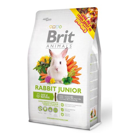 Brit Animals Rabbit Junior Complete 1,5kg - 2