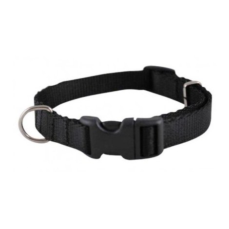 CHABA Obroża taśma regulowana M 16mm czarna