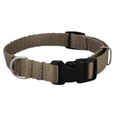 CHABA Obroża taśma regulowana 25mm x 60cm khaki