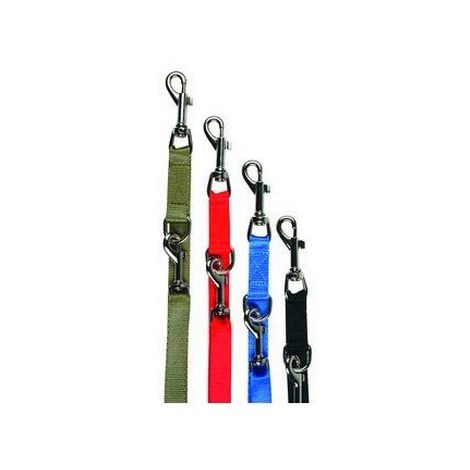 CHABA Smycz taśma regulowana - 20mm x 130/260cm khaki - 2