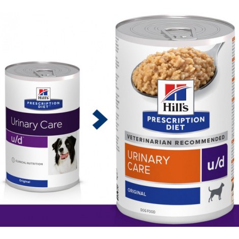 Hill's Prescription Diet u/d Canine puszka 370g - 2