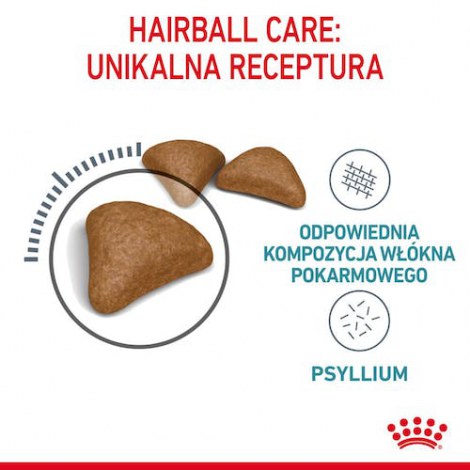 Royal Canin Hairball Care karma sucha dla kotów dorosłych, eliminacja kul włosowych 2kg - 4