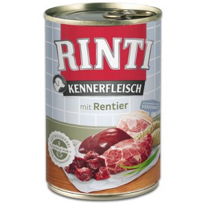 Rinti Kennerfleisch Rentier pies - renifer puszka 400g