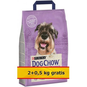 Purina Dog Chow Senior Jagnięcina 2,5kg (2+0,5kg)