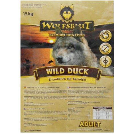 Wolfsblut Dog Wild Duck kaczka i bataty 15kg - 2
