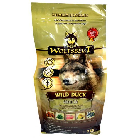 Wolfsblut Dog Wild Duck Senior kaczka i bataty 2kg - 2