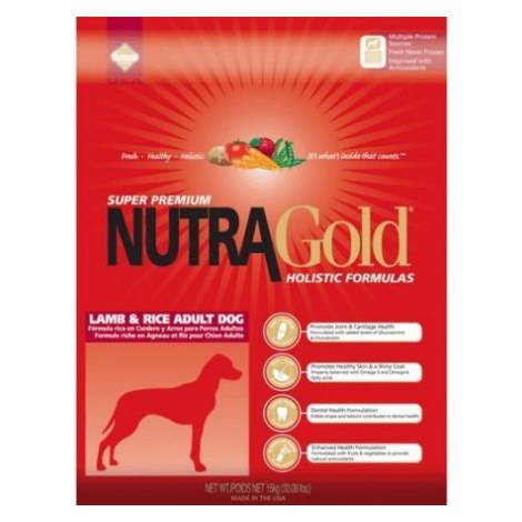 Nutra Gold Holistic Lamb & Rice Adult Dog 15kg - 2