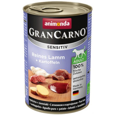 Animonda GranCarno Sensitiv Jagnięcina + ziemniaki puszka 400g - 2