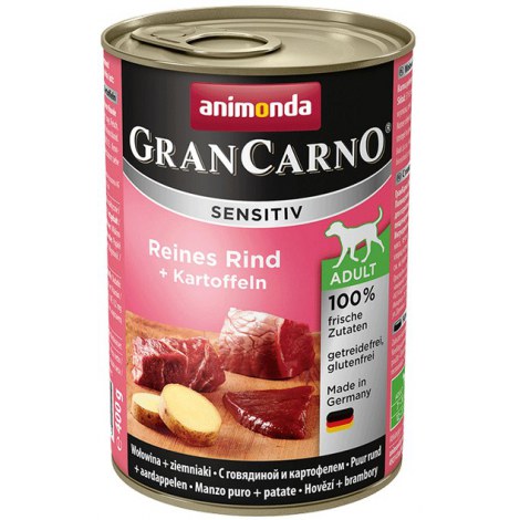 Animonda GranCarno Sensitiv Wołowina + ziemniaki puszka 400g - 2