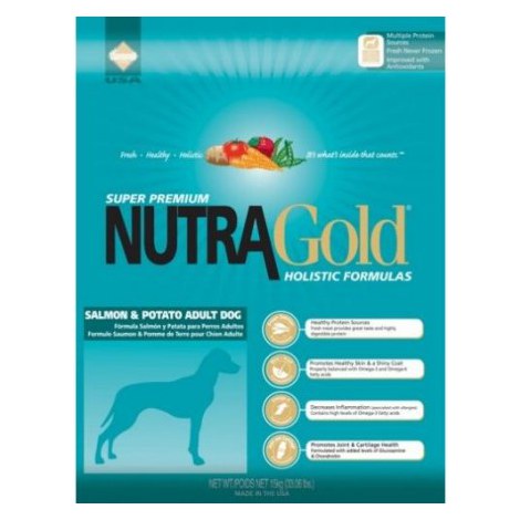 Nutra Gold Holistic Salmon & Potato Adult Dog 15kg - 2