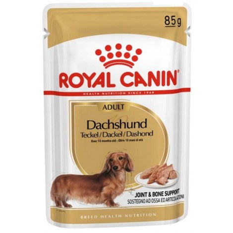 Royal Canin Dachshund karma mokra - pasztet, dla psów dorosłych rasy jamnik saszetka 85g - 2