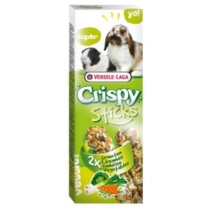 Versele-Laga Crispy Sticks Rabbit & Guinea Pig Vegetables - kolby dla królików i świnek z warzywami 110g